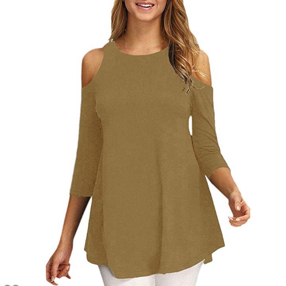 Taupe women’s blouse
